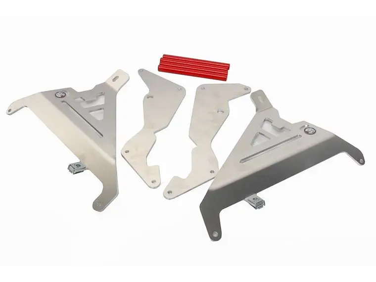 Proteção de Radiador Axp, Alumínio, Vermelha Honda CRF250R / CRF250RX 2020-2021 1