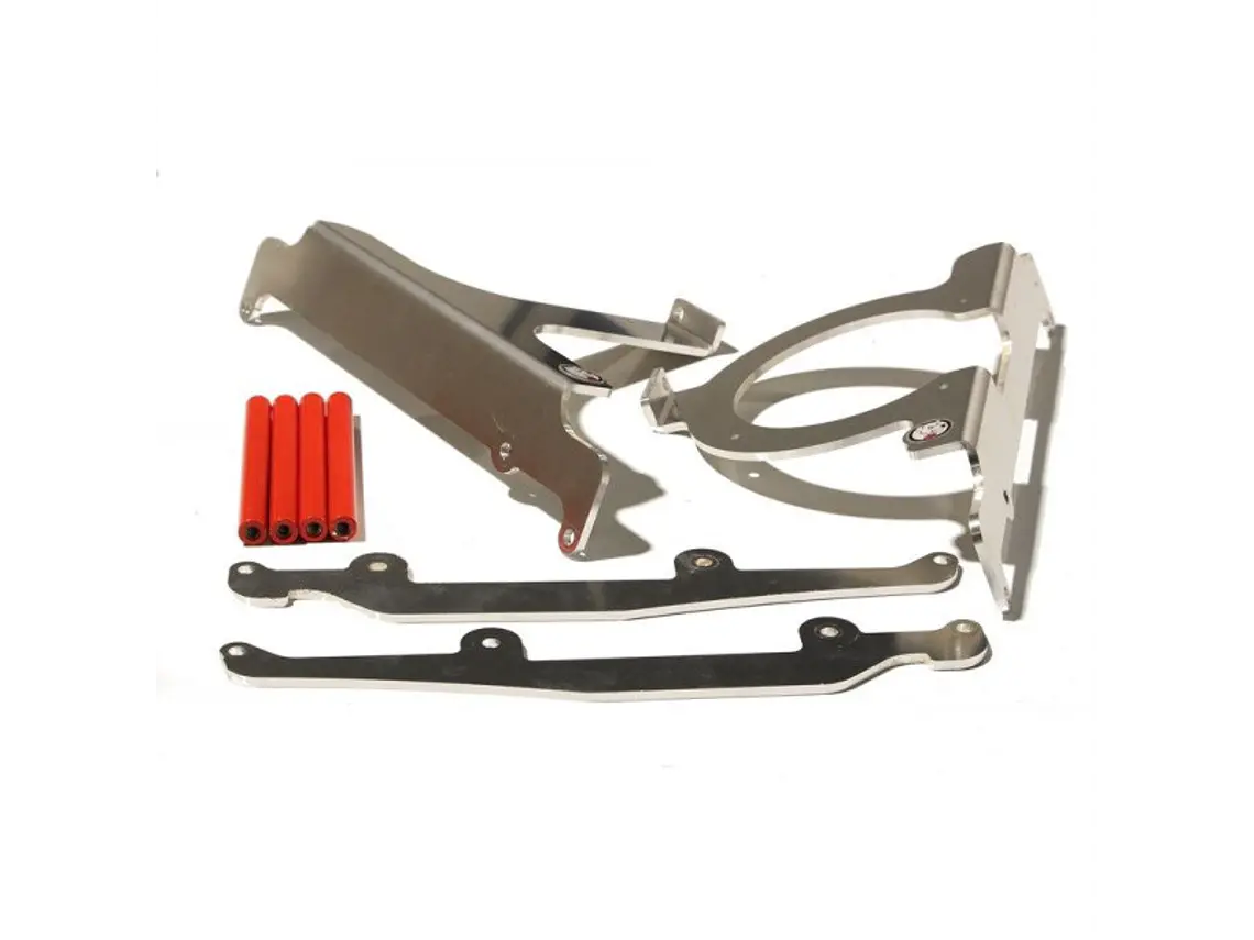 Protetores de Radiador Alumínio Vermelha AXP Beta 350RR / 350RR S / 390RR / 390RR S / 430RR / 430RR S / 480RR / 480RR S / 500RR / 500RR S 2020-2023 6