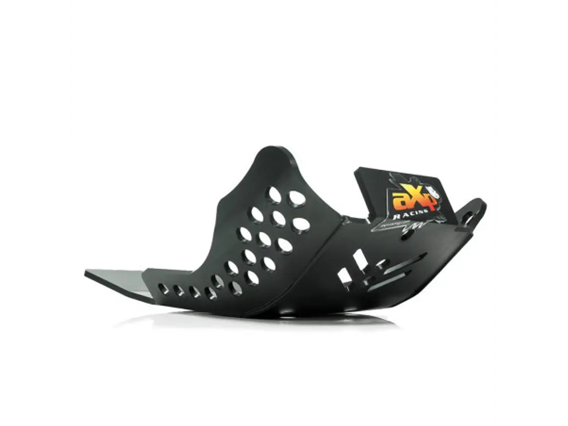 Proteção de Cárter AXP Gp, Polietileno Pead, Preto, KTM Husqvarna FC450 / FX450 2019-2022 | KTM 450SMR / 450SXF / 450XCF 2019-2022 2