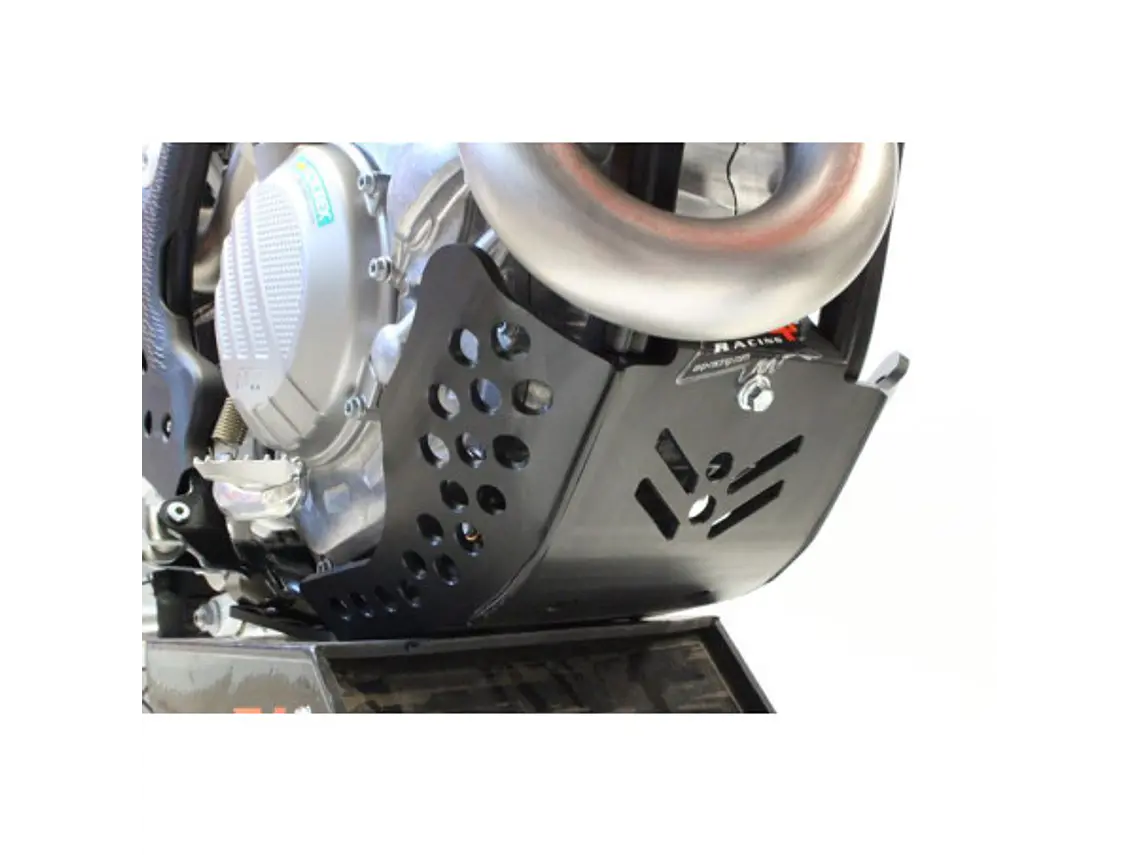 Proteção de Cárter AXP Gp, Polietileno Pead, Preto, KTM Husqvarna FC450 / FX450 2019-2022 | KTM 450SMR / 450SXF / 450XCF 2019-2022 3