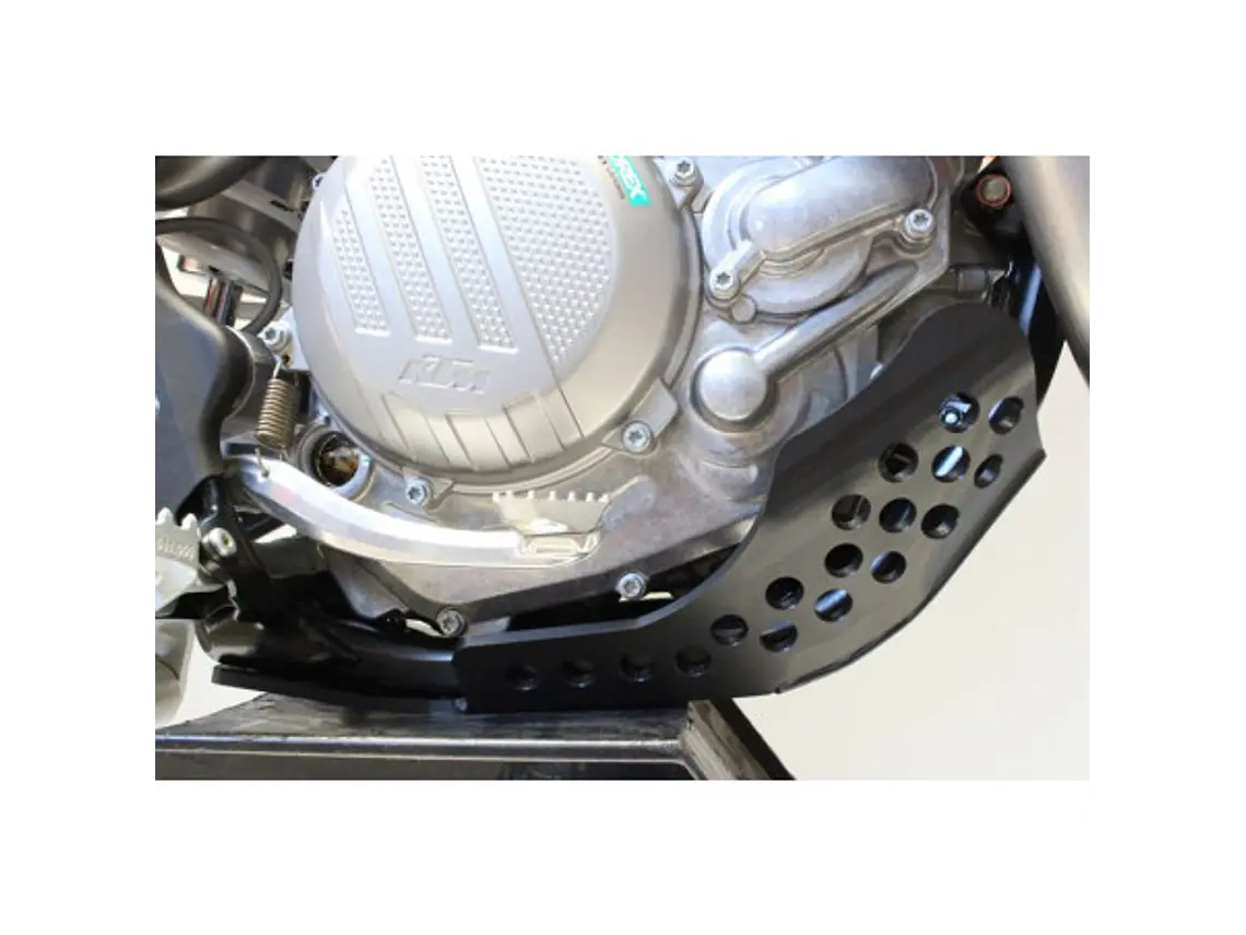 Proteção de Cárter AXP Gp, Polietileno Pead, Preto, KTM Husqvarna FC450 / FX450 2019-2022 | KTM 450SMR / 450SXF / 450XCF 2019-2022 4