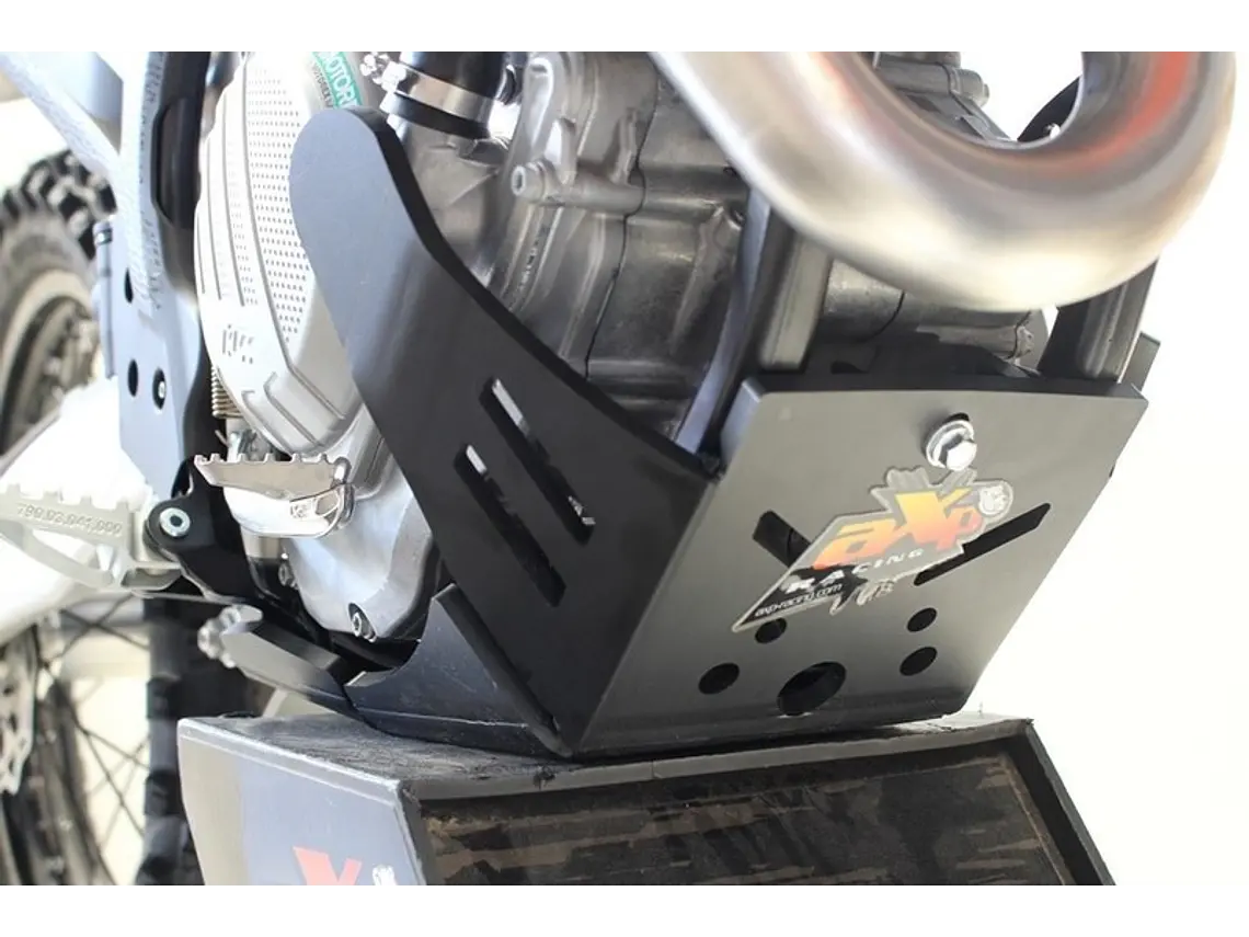 Proteção de Cárter AXP Enduro Xtrem, Polietileno Pead, Preto, KTM Husqvarna FC250 / FC350 / FX350 2019-2022 | KTM 250SXF / 250XCF / 350SXF / 350XCF 2019-2022 1