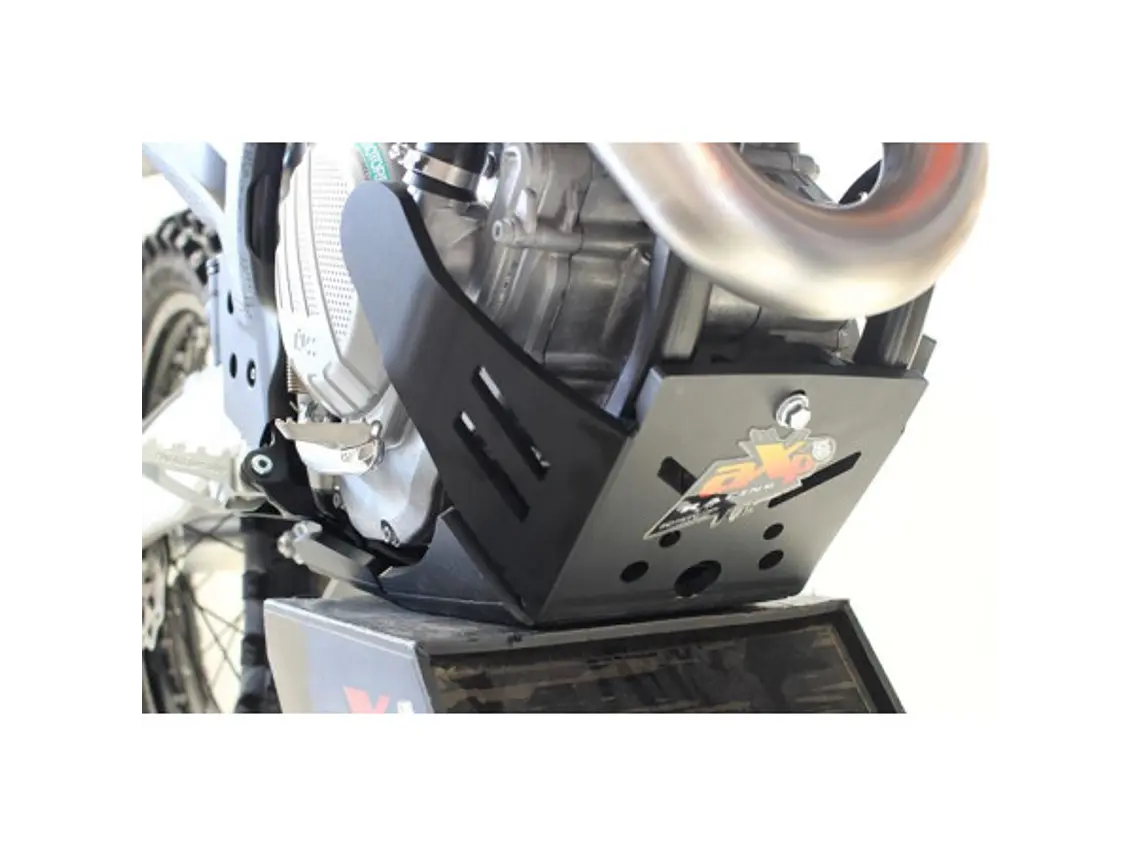 Proteção de Cárter AXP Enduro Xtrem, Polietileno Pead, Preto, KTM Husqvarna FC250 / FC350 / FX350 2019-2022 | KTM 250SXF / 250XCF / 350SXF / 350XCF 2019-2022 3