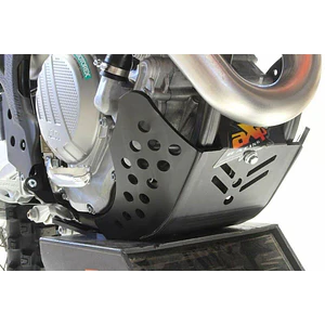 Proteção de Cárter AXP Gp, Polietileno Pead, Preto, KTM Husqvarna FC250 / FC350 / FX350 2019-2022 | KTM 250SXF / 250XCF / 350SXF / 350XCF 2019-2022