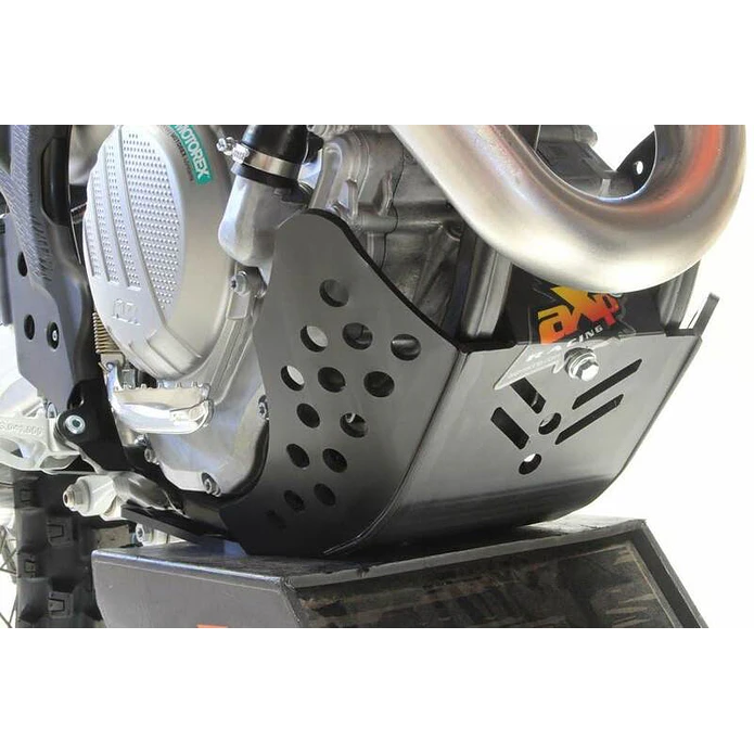 Proteção de Cárter AXP Gp, Polietileno Pead, Preto, KTM Husqvarna FC250 / FC350 / FX350 2019-2022 | KTM 250SXF / 250XCF / 350SXF / 350XCF 2019-2022 1