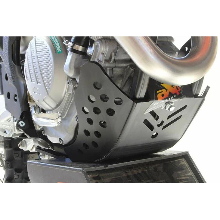 Proteção de Cárter AXP Gp, Polietileno Pead, Preto, KTM Husqvarna FC250 / FC350 / FX350 2019-2022 | KTM 250SXF / 250XCF / 350SXF / 350XCF 2019-2022 1