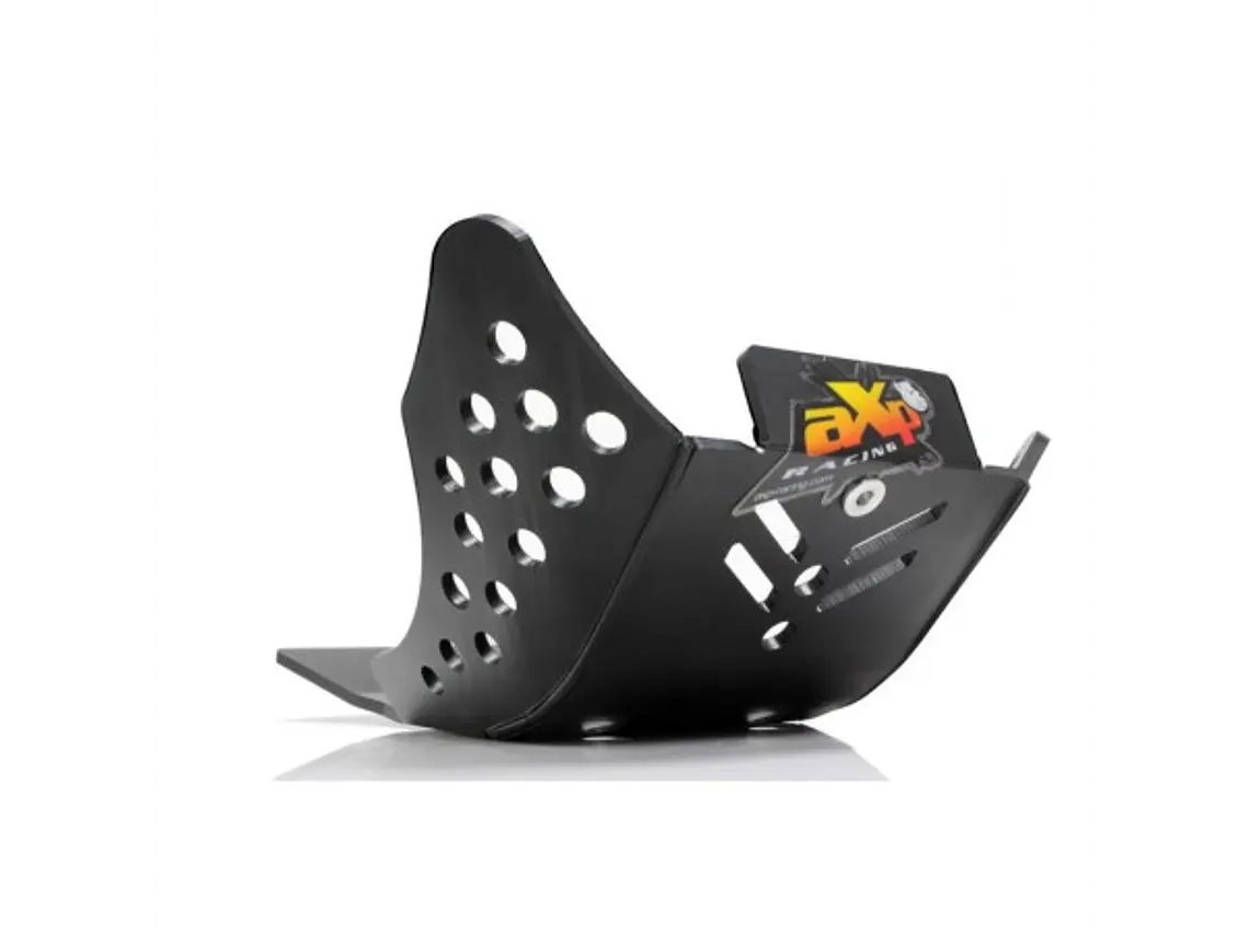 Proteção de Cárter AXP Gp, Polietileno Pead, Preto, KTM Husqvarna FC250 / FC350 / FX350 2019-2022 | KTM 250SXF / 250XCF / 350SXF / 350XCF 2019-2022 2