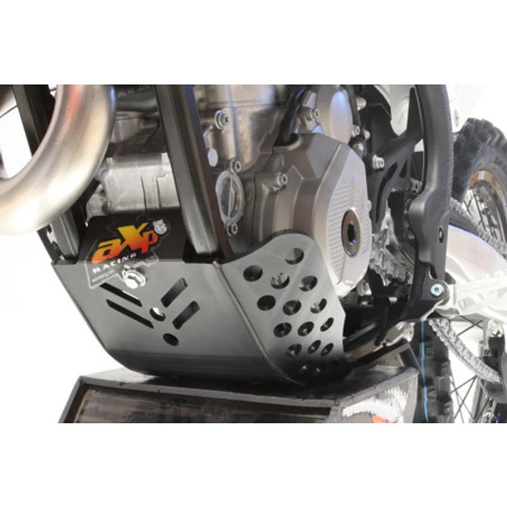 Proteção de Cárter AXP Gp, Polietileno Pead, Preto, KTM Husqvarna FC250 / FC350 / FX350 2019-2022 | KTM 250SXF / 250XCF / 350SXF / 350XCF 2019-2022 4