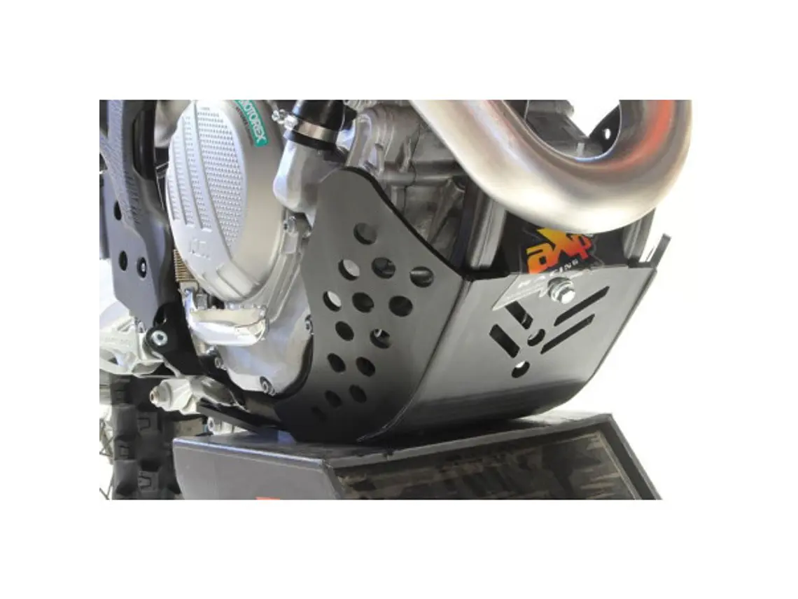 Proteção de Cárter AXP Gp, Polietileno Pead, Preto, KTM Husqvarna FC250 / FC350 / FX350 2019-2022 | KTM 250SXF / 250XCF / 350SXF / 350XCF 2019-2022 6