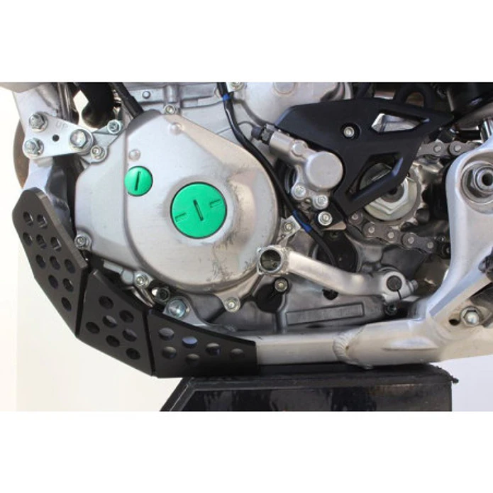 Proteção de Cárter AXP Gp, Polietileno Pead, Preto Kawasaki KX450 / KX450X 2019-2023 6