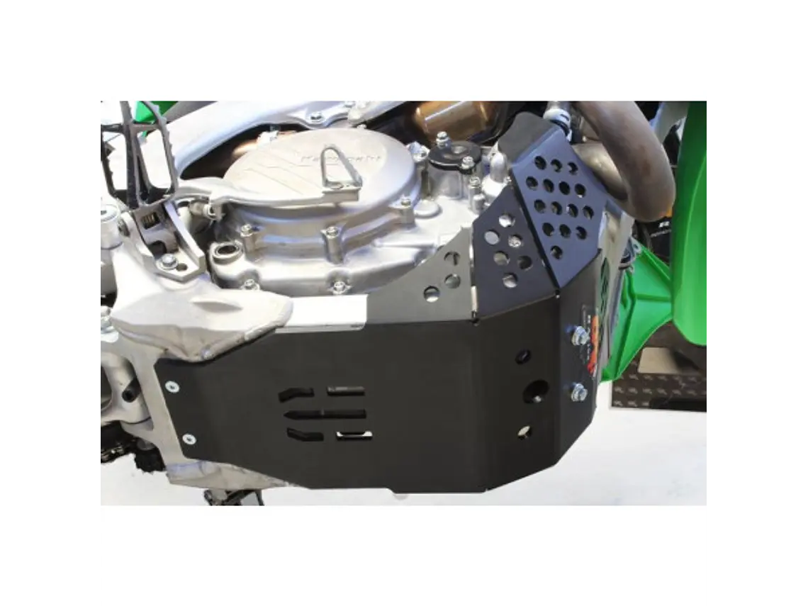 Proteção de Cárter AXP Gp, Polietileno Pead, Preto Kawasaki KX450 / KX450X 2019-2023 7