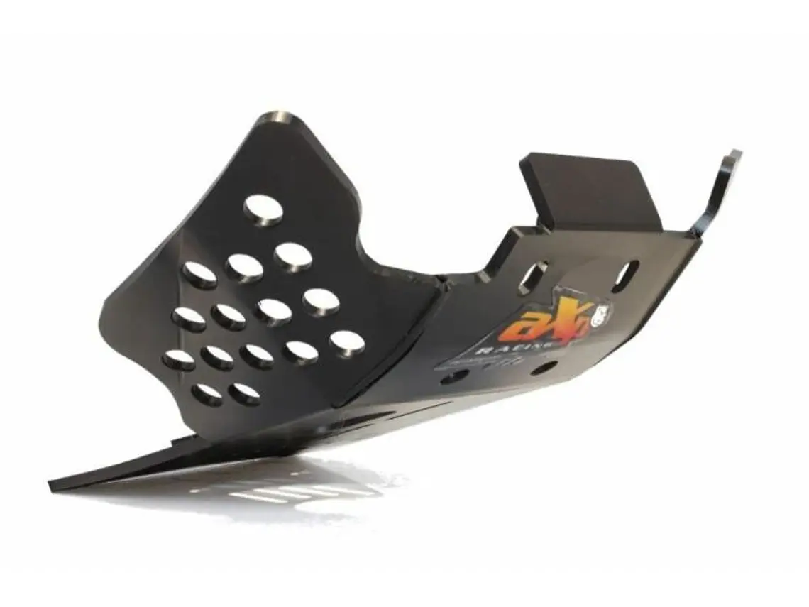 Proteção de Cárter AXP Enduro, Polietileno Pead, Preto, TM TM Racing EN250 ES 2T / EN300 ES 2T 2011-2018 1