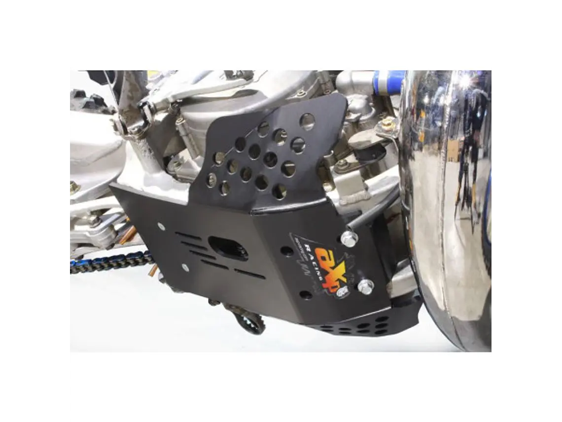 Proteção de Cárter AXP Enduro, Polietileno Pead, Preto, TM TM Racing EN250 ES 2T / EN300 ES 2T 2011-2018 3