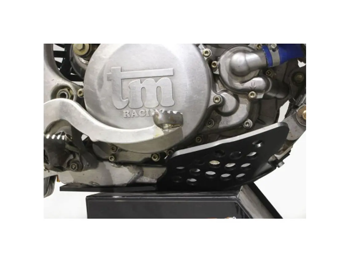 Proteção de Cárter AXP Enduro, Polietileno Pead, Preto, TM TM Racing EN250 ES 2T / EN300 ES 2T 2011-2018 4