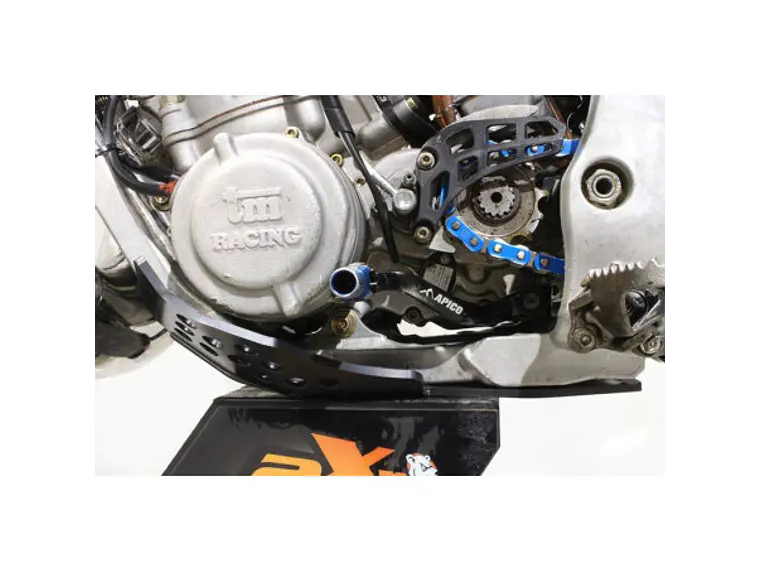 Proteção de Cárter AXP Enduro, Polietileno Pead, Preto, TM TM Racing EN250 ES 2T / EN300 ES 2T 2011-2018 6