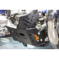 Proteçao de Cárter AXP PHD Negro TM EN250/300 TM Racing EN250 ES 2T / EN250Fi ES 2T / EN300 ES 2T / EN300Fi ES 2T / MX250 ES 2T / MX300 ES 2T 2019-2021 - vignette 3
