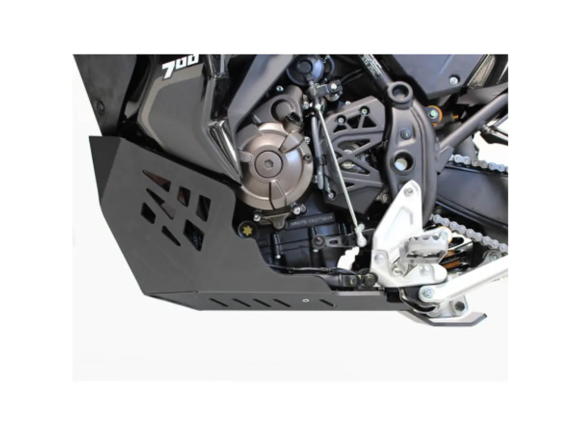 Proteção de Cárter AXP Adventure - HDPE 8 Mm Yamaha TENERE 700 WORLD RAID 2022-2025 5