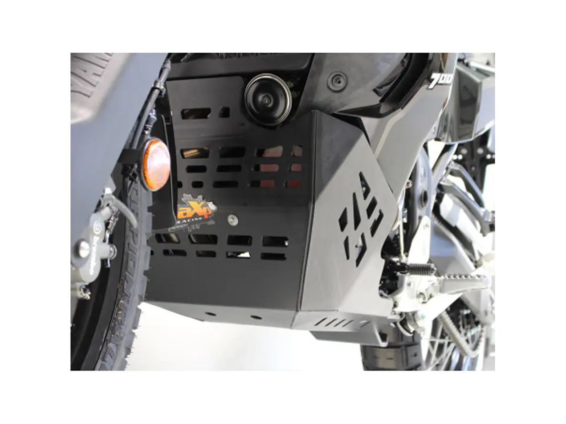 Proteção de Cárter AXP Adventure - HDPE 8 Mm Yamaha TENERE 700 WORLD RAID 2022-2025 6