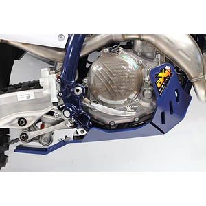Proteção de Cárter AXP Xtrem com Protetor de Biela do Amortecedor - PHD Ø8 Mm Husqvarna FC450 / FE450 / FE501 / FE501S / FE501W / FX450 2023-2026