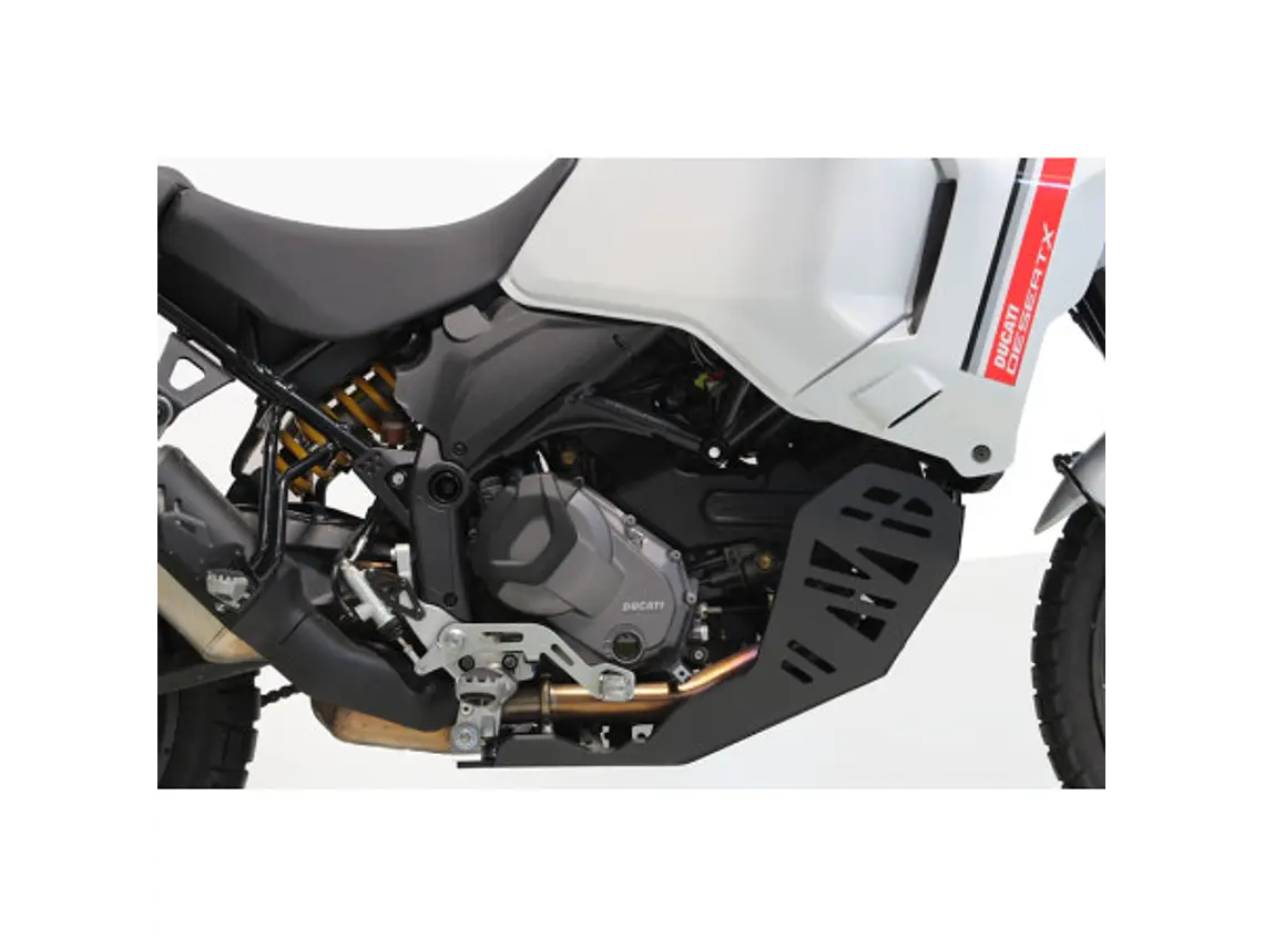 AXP Adventure Skid Plate - HDPE 8mm (sw Motech Crash Bars Compatibility Only) Ducati DESERT X 2022-2023 4