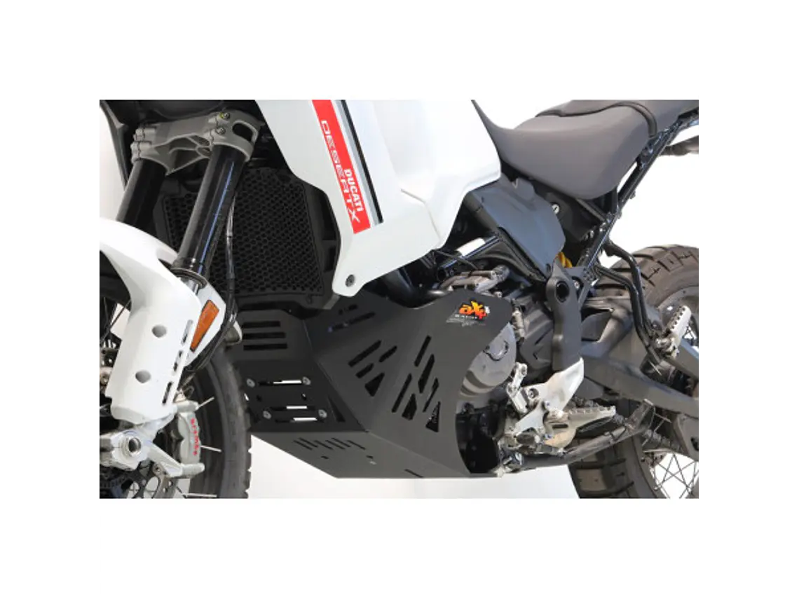 AXP Adventure Skid Plate - HDPE 8mm (sw Motech Crash Bars Compatibility Only) Ducati DESERT X 2022-2023 6