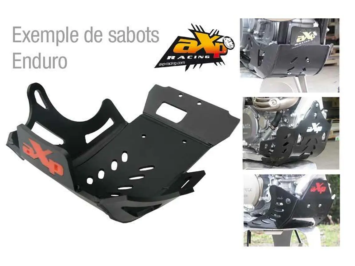 Protetor de Cárter AXP Enduro Phd 4T Honda CRF250X 2006-2013 1