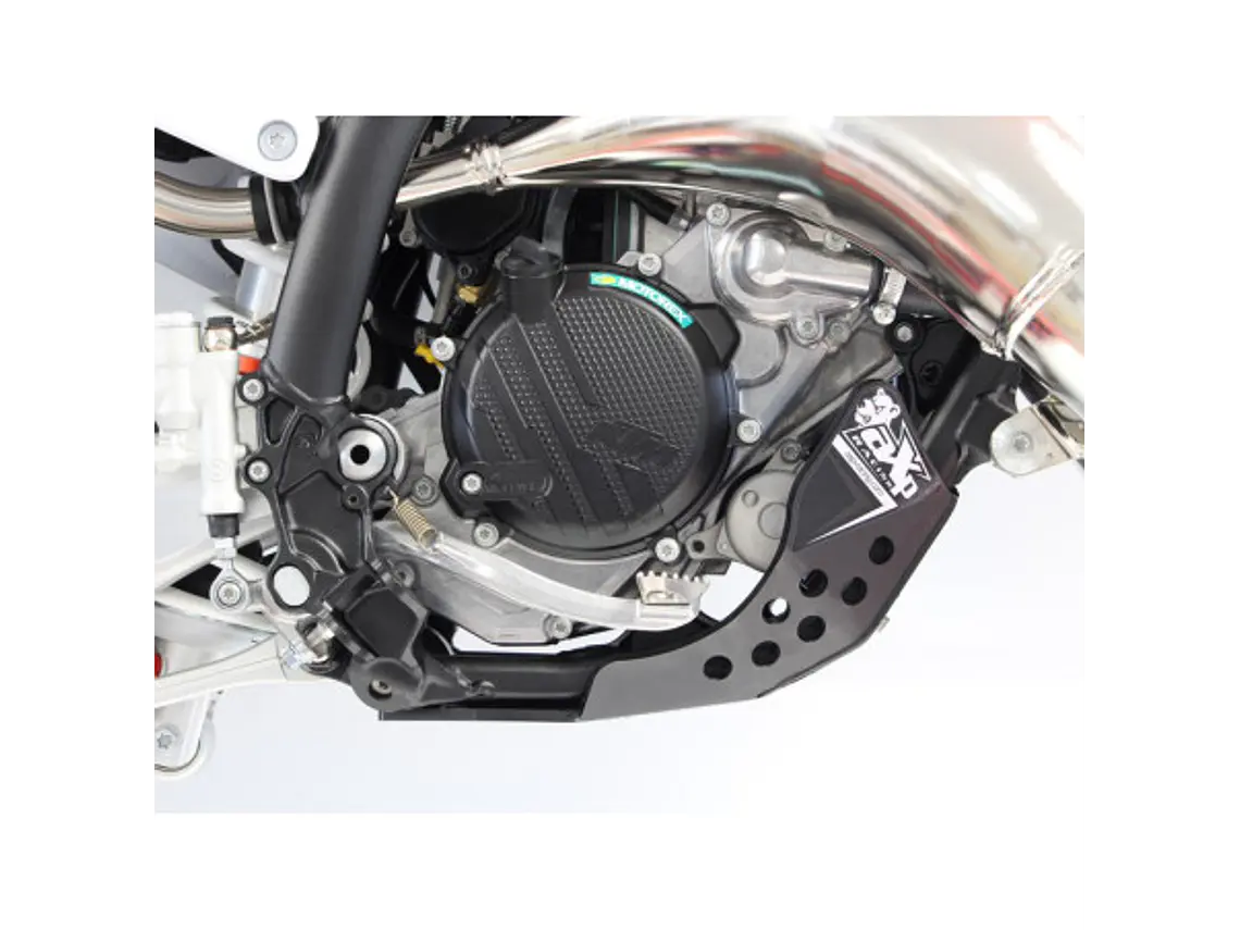 Proteção de Cárter AXP - HDPE 6 Mm Gas-gas MC125 2024-2026 | Husqvarna TC125 / TC150 / TE125 / TE150 2023-2026 | KTM 125SX / 125XC / 150EXC / 150XCW 2023-2026 4