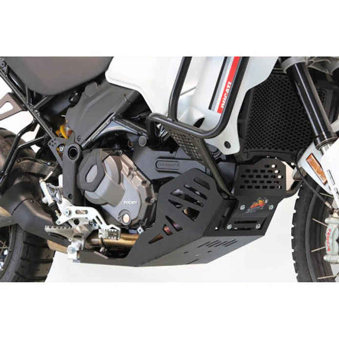 Proteção de Cárter AXP - HDPE 8mm (compatível com Os Guarda-lamas Hepco & Becker) Ducati DESERT X 2022-2023 3