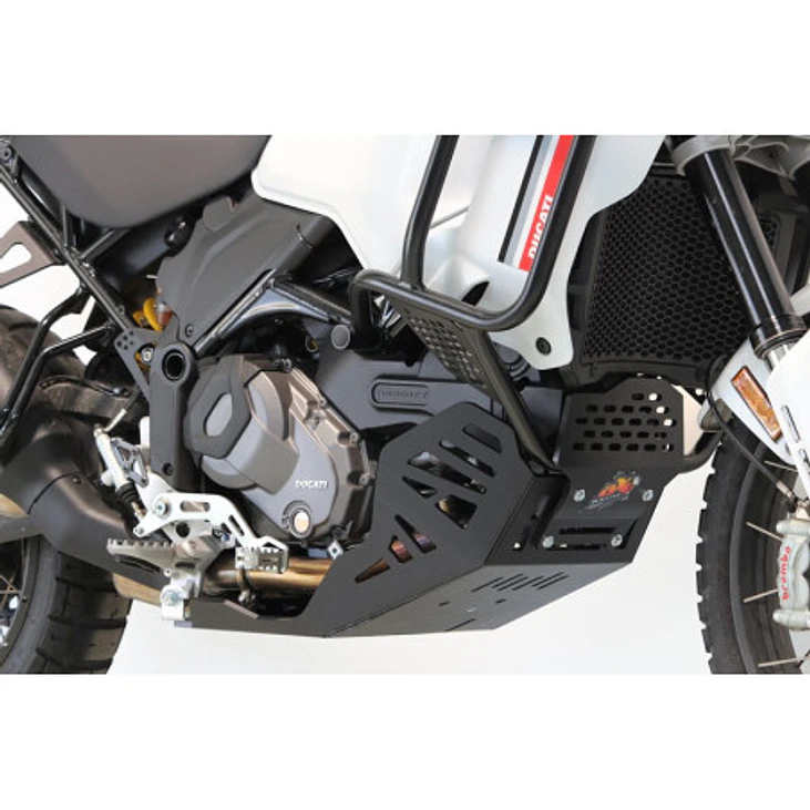 Proteção de Cárter AXP - HDPE 8mm (compatível com Os Guarda-lamas Hepco & Becker) Ducati DESERT X 2022-2023 3