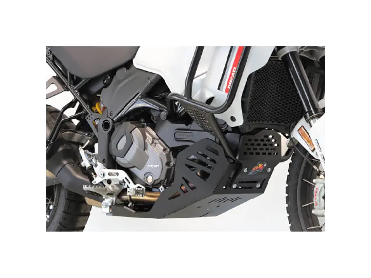 Proteção de Cárter AXP - HDPE 8mm (compatível com Os Guarda-lamas Hepco & Becker) Ducati DESERT X 2022-2023 3