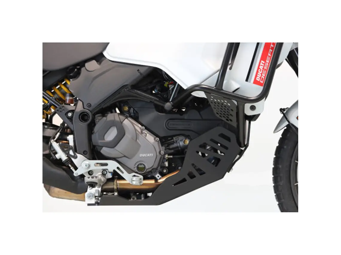 Proteção de Cárter AXP - HDPE 8mm (compatível com Os Guarda-lamas Hepco & Becker) Ducati DESERT X 2022-2023 4