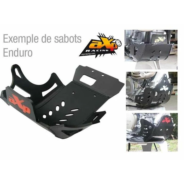 Protetor de Cárter AXP Enduro Phd 2T Husqvarna TE250 / TE300 2014-2016 1