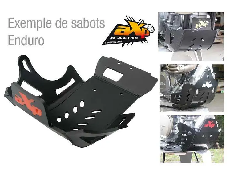 Protetor de Cárter AXP Enduro Phd 2T Gas-gas EC250 / EC300 2001-2009 1