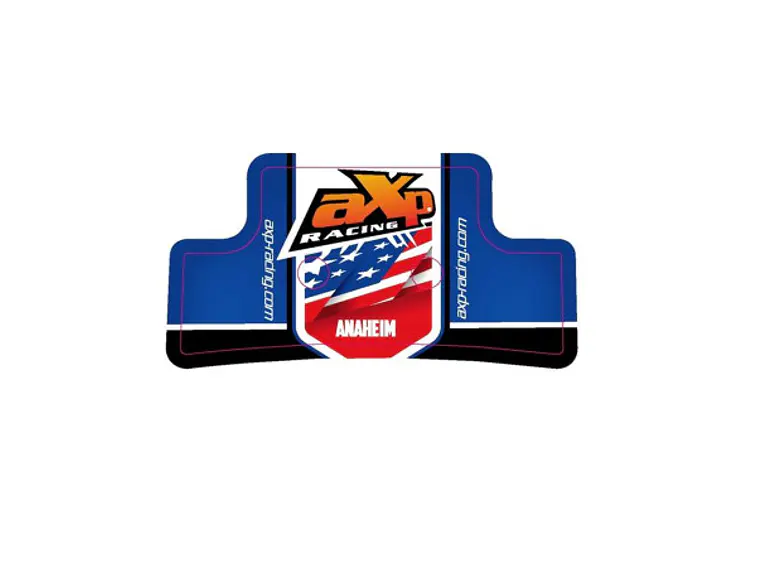 Protetor de Cárter AXP Motocross Phd Anaheim Yamaha YZ125 / YZ125E / YZ125X 2005-2022 3