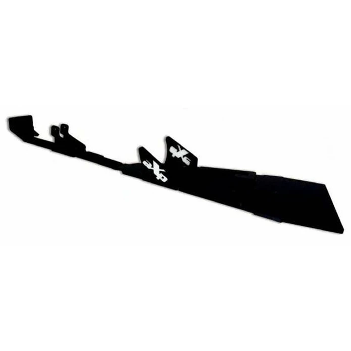 Proteção de Cárter Central Axp, Polietileno Pead, 8 Mm, Preto com Autocolante Azul Yamaha YFZ450R 2009-2023 1