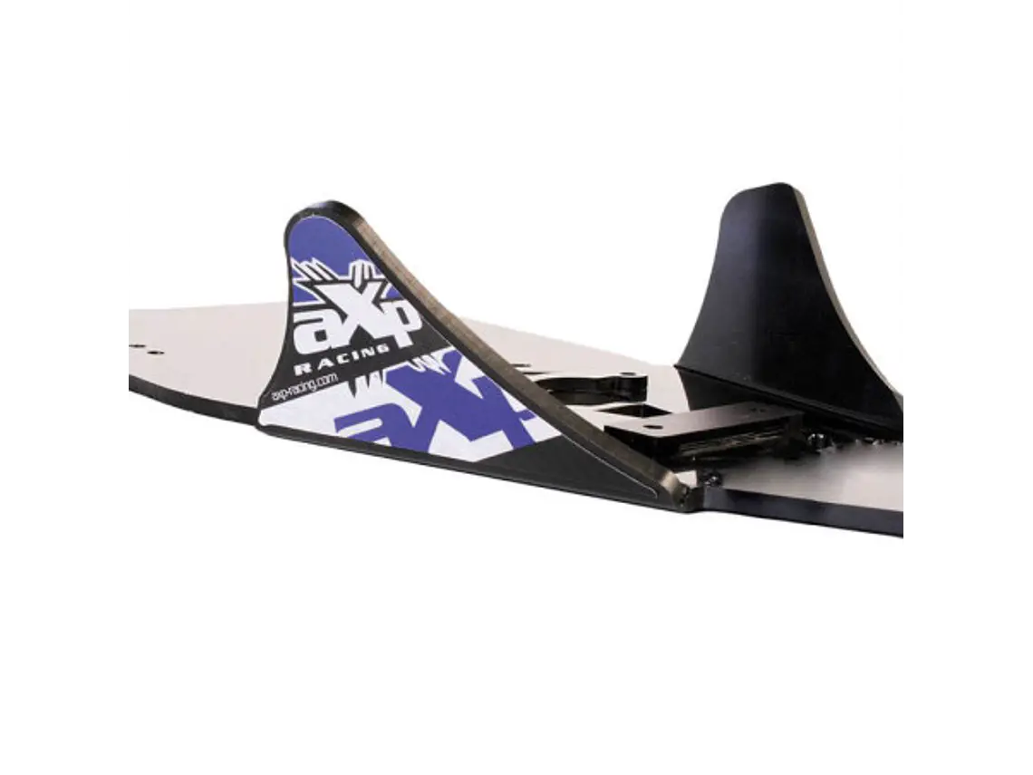 Proteção de Cárter Central Axp, Polietileno Pead, 8 Mm, Preto com Autocolante Azul Yamaha YFZ450R 2009-2023 4