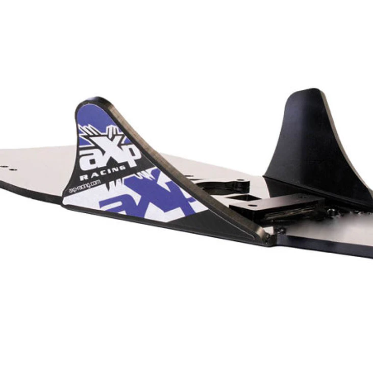 Proteção de Cárter Central Axp, Polietileno Pead, 8 Mm, Preto com Autocolante Azul Yamaha YFZ450R 2009-2023 4