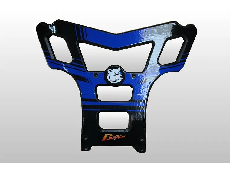 Para-choques Axp, Polietileno Pead, Azul, Yamaha YFZ450R 1