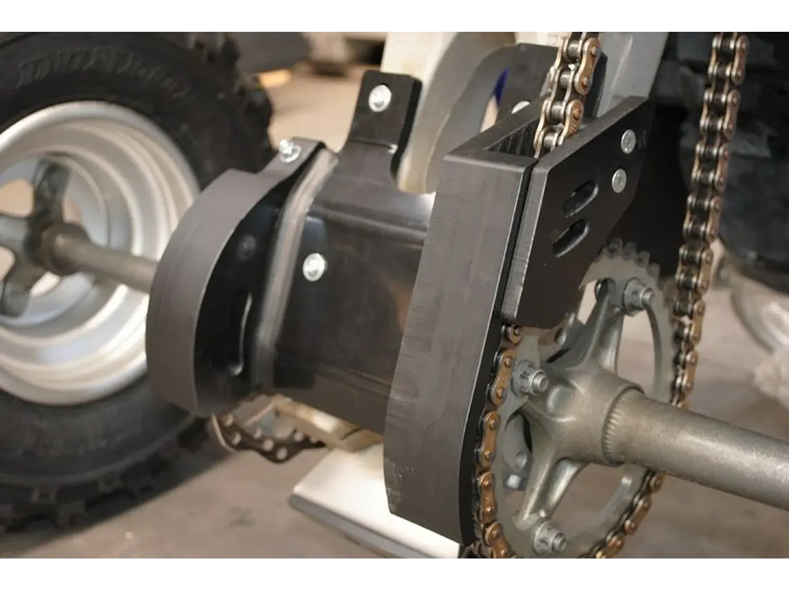 Proteção de Cárter Traseira Axp, Polietileno Pead, 6 Mm, Preto Yamaha YFZ450R 2009-2023 1