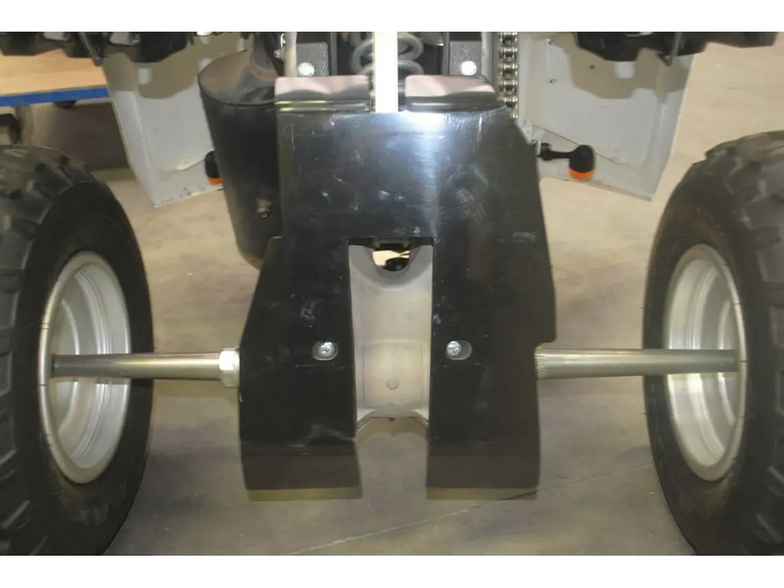 Proteção de Cárter Traseira Axp, Polietileno Pead, 10 Mm, Preto Yamaha RAPTOR 700 2006-2019 1