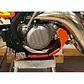 Proteção de Cárter AXP Enduro, Polietileno Pead, Laranja KTM 125EXC / 125XCW / 150EXC TPI / 150XCW TPI 2017-2022 - vignette 2