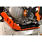 Proteção de Cárter AXP Enduro, Polietileno Pead, Laranja KTM 125EXC / 125XCW / 150EXC TPI / 150XCW TPI 2017-2022 - vignette 3