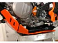 Proteção de Cárter AXP Enduro, Polietileno Pead, Laranja KTM 125EXC / 125XCW / 150EXC TPI / 150XCW TPI 2017-2022 - vignette 3