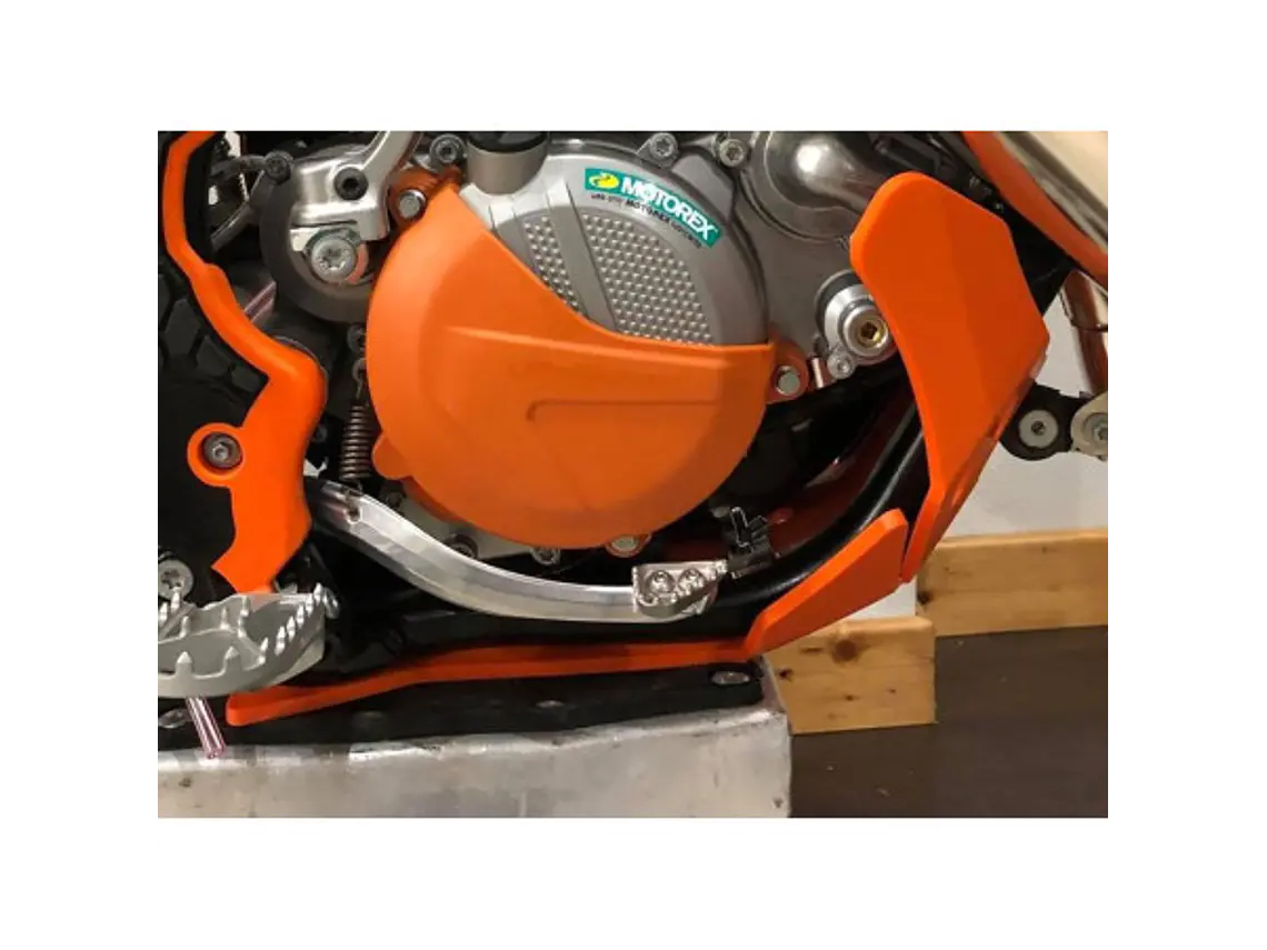 Proteção de Cárter AXP Enduro KTM 125EXC / 125XCW / 150EXC TPI / 150XCW TPI 2017-2022 2