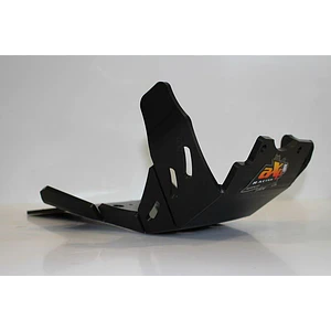 Proteção de Cárter AXP Enduro, Polietileno Pead, Preto Sherco 125SC FACTORY / 125SE FACTORY / 125SE RACING 2018-2023