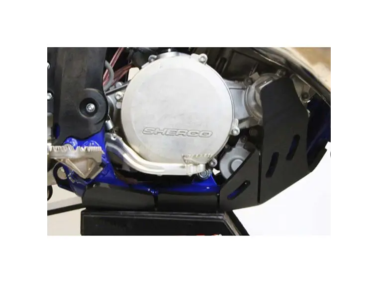 Proteção de Cárter AXP Enduro, Polietileno Pead, Preto Sherco 125SC FACTORY / 125SE FACTORY / 125SE RACING 2018-2023 4