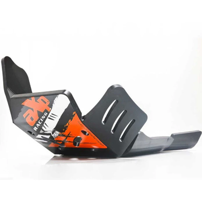Proteção de Cárter AXP Enduro, Polietileno PEAD Laranja KTM 450EXCF / 500EXCF / 500XCFW 2017-2023 3