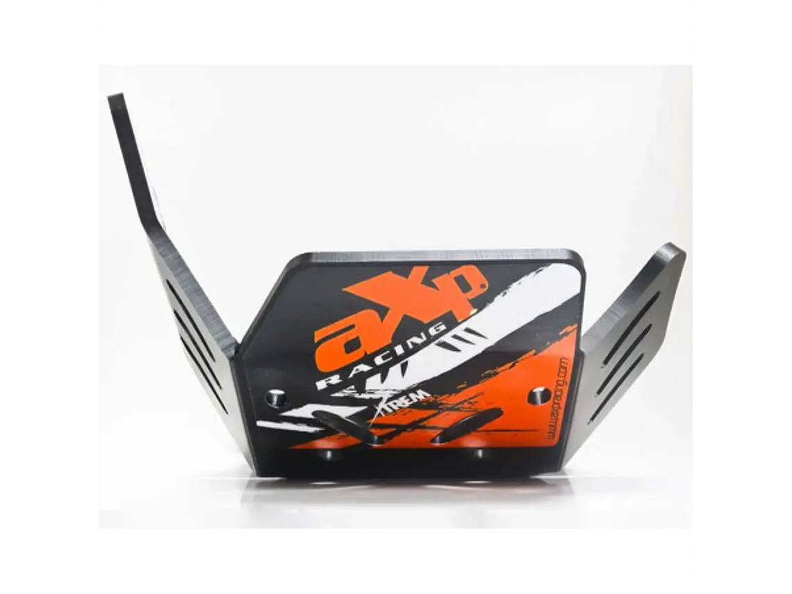 Proteção de Cárter AXP Enduro, Polietileno PEAD Laranja KTM 450EXCF / 500EXCF / 500XCFW 2017-2023 4
