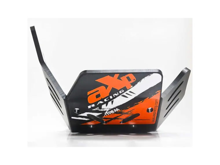 Proteção de Cárter AXP Enduro, Polietileno PEAD Laranja KTM 450EXCF / 500EXCF / 500XCFW 2017-2023 4