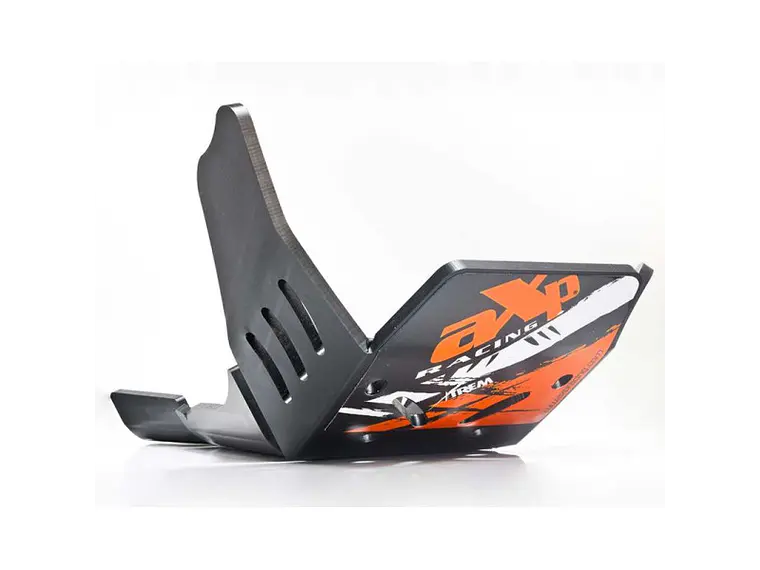 Proteção de Cárter AXP Enduro, Polietileno PEAD Laranja KTM 450EXCF / 500EXCF / 500XCFW 2017-2023 6